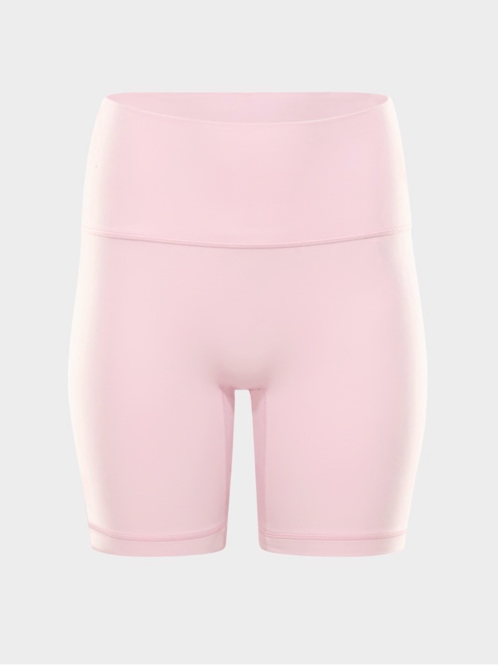 Aritzia  High-Rise Light Pink Butter Bike Shorts - 7 inch